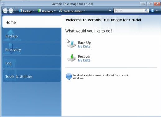 crucial acronis software download